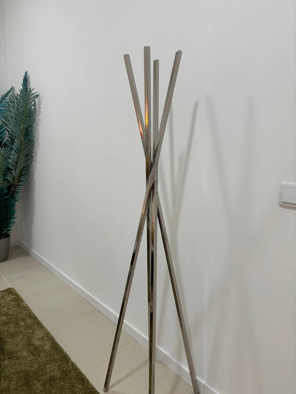 Cabide Minimal Inox Polido