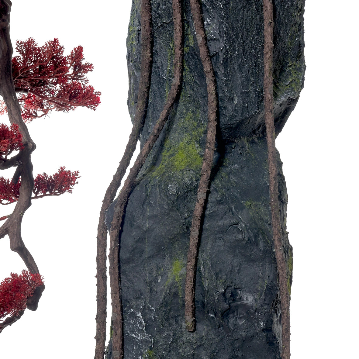 Bonsai Bordeaux com Pedra de 170cm - Planta artificial