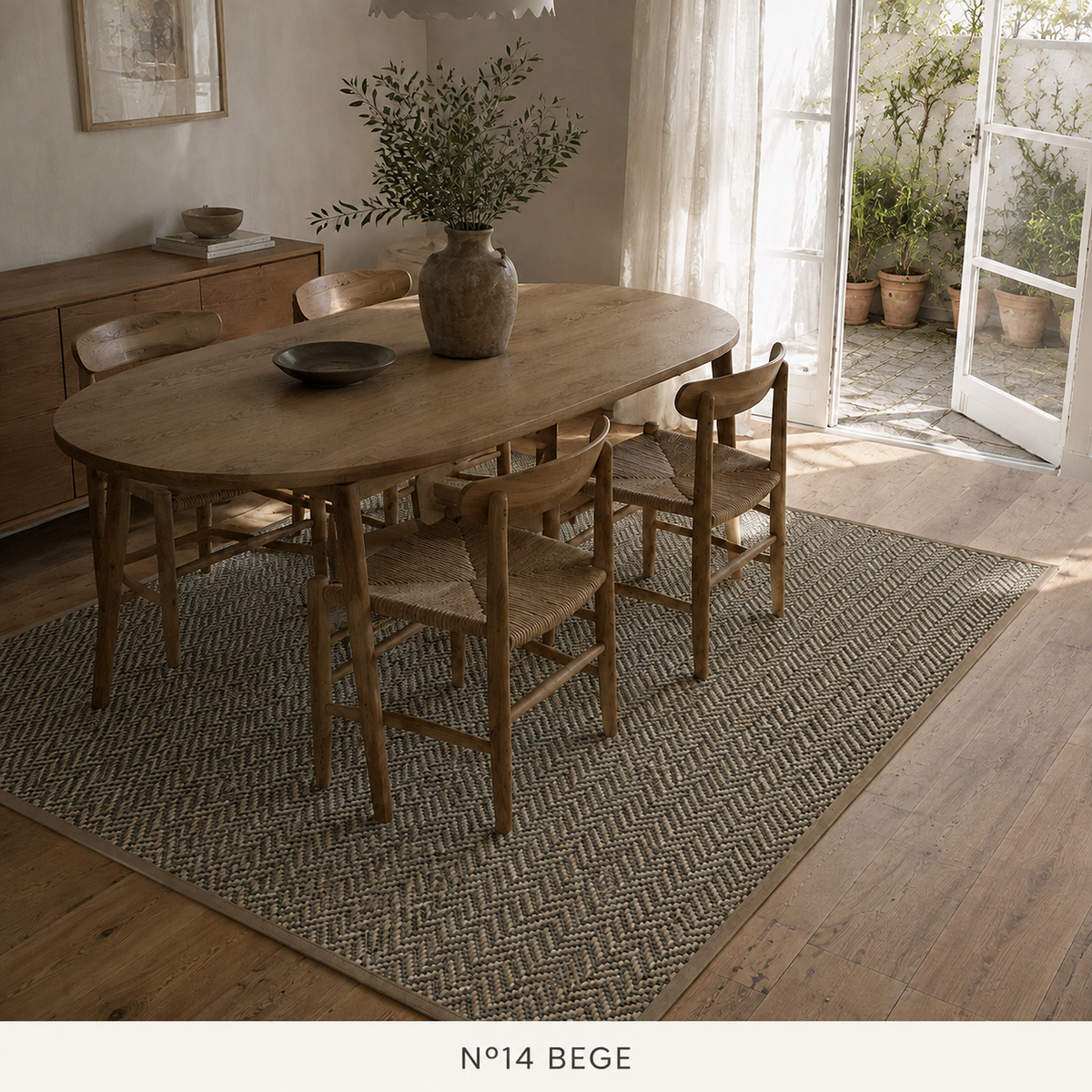 Carpete Ritmo Natural — Corte Personalizado M2