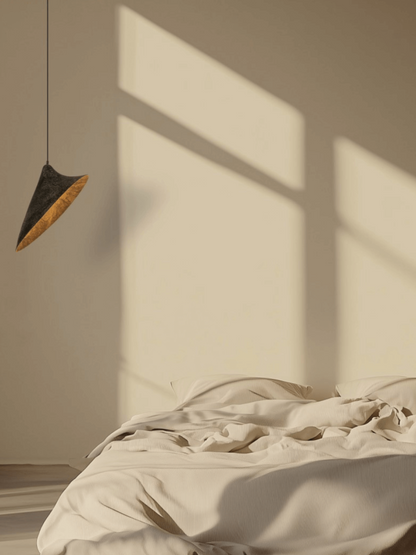 Candeeiro Suspenso Silk Noir