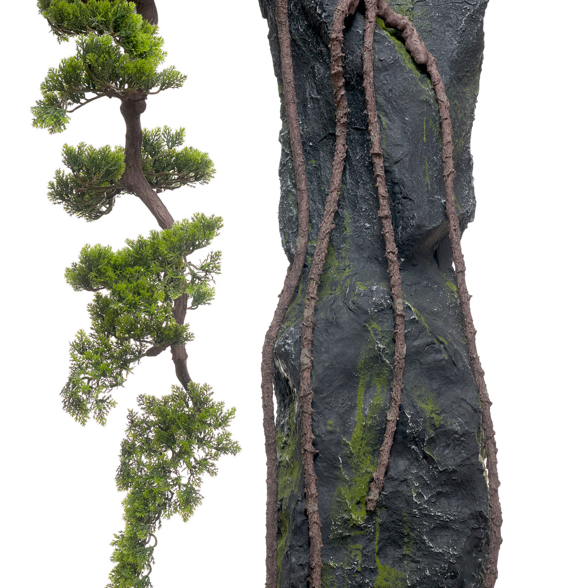 Bonsai com Pedra de 170cm - Planta artificial
