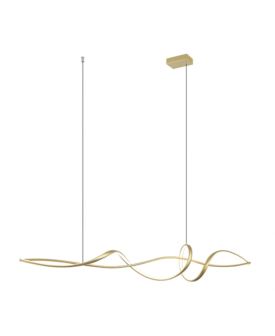 Candeeiro Suspenso Harmonia Preto Mate