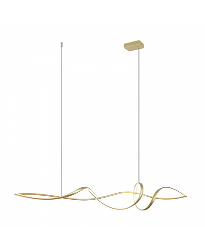 Candeeiro Suspenso Harmonia Preto Mate