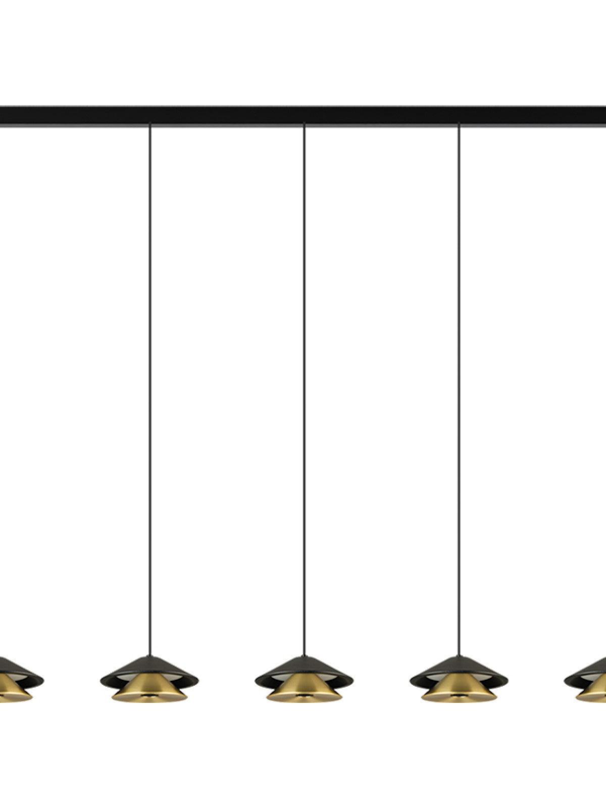 Candeeiro Suspenso Linear Aurea