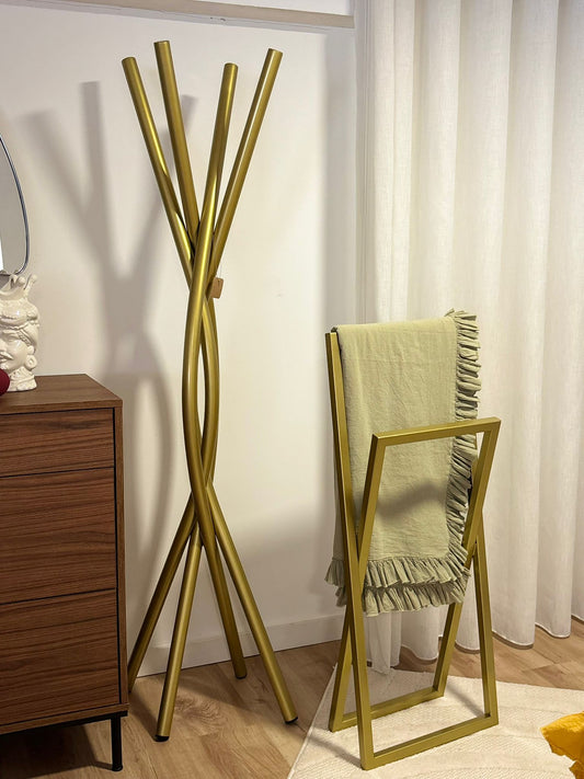 Cabide Prisma Dourado (20095)