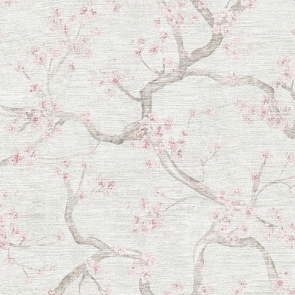 Papel de Parede Floral Texturizado