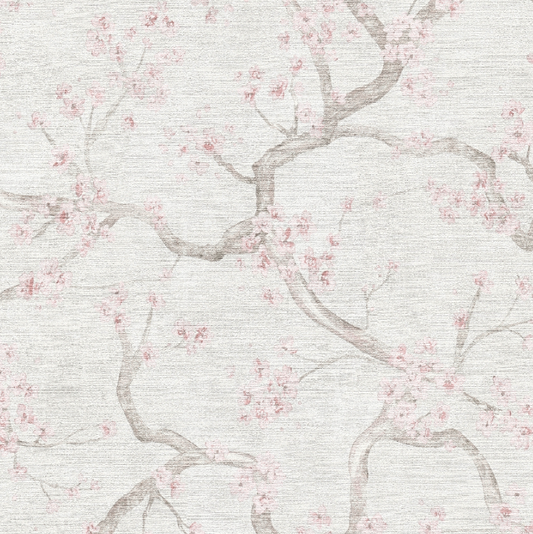 Papel de Parede Floral Texturizado