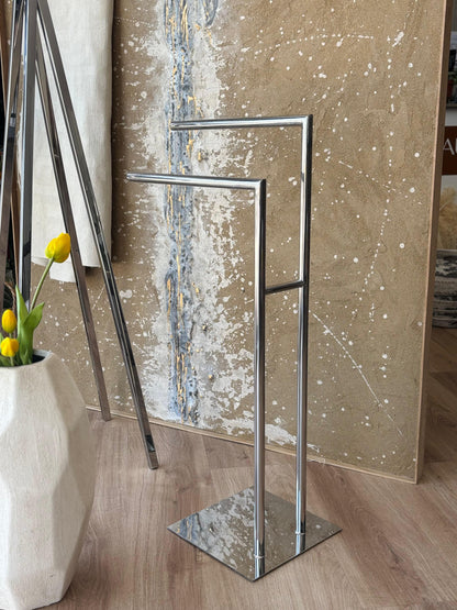 Porta-Toalhas Dual Inox Polido