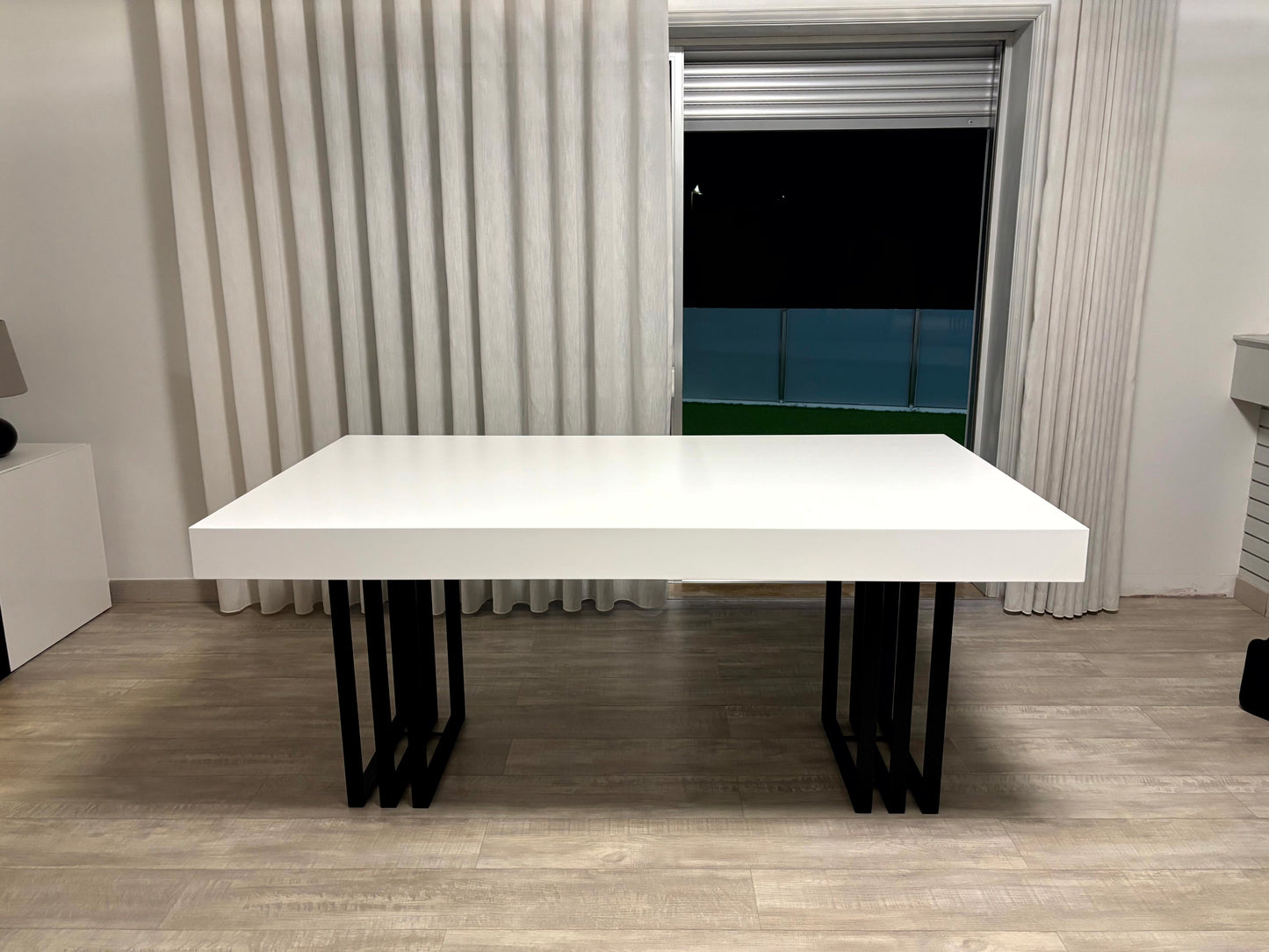 Mesa de Jantar Veneza 160x100cm Extensível até 260cm