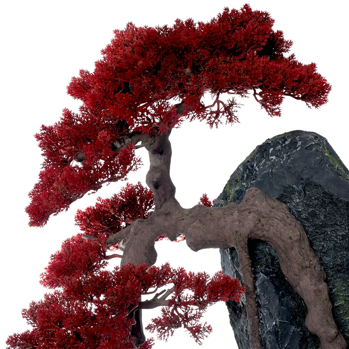 Bonsai Bordeaux com Pedra de 170cm - Planta artificial