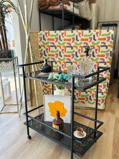 Carro de chá Capri Preto