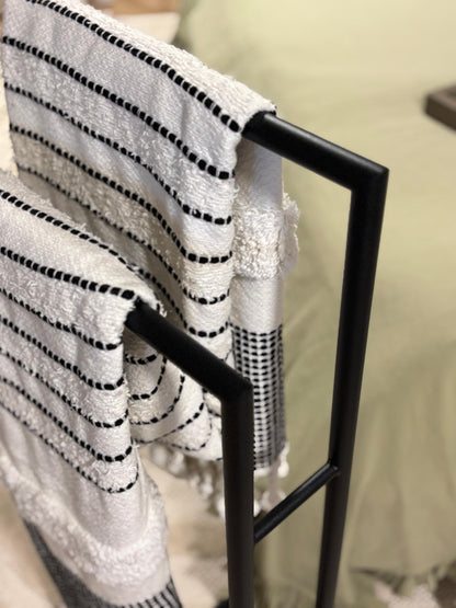 Porta-Toalhas Dual Inox Polido