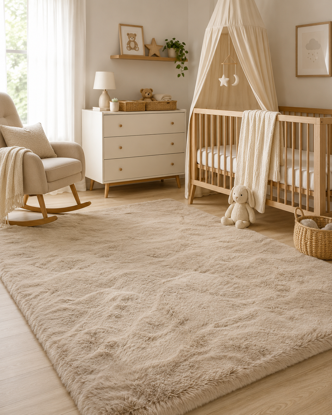 Carpete Marla Soft lavavél máquina — Corte Personalizado M2