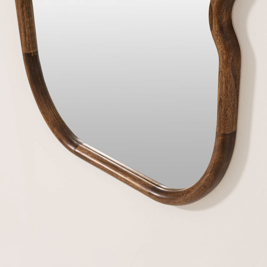 Espelho em Madeira de Nogueira
